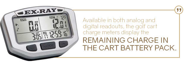 golf cart charge meter quote