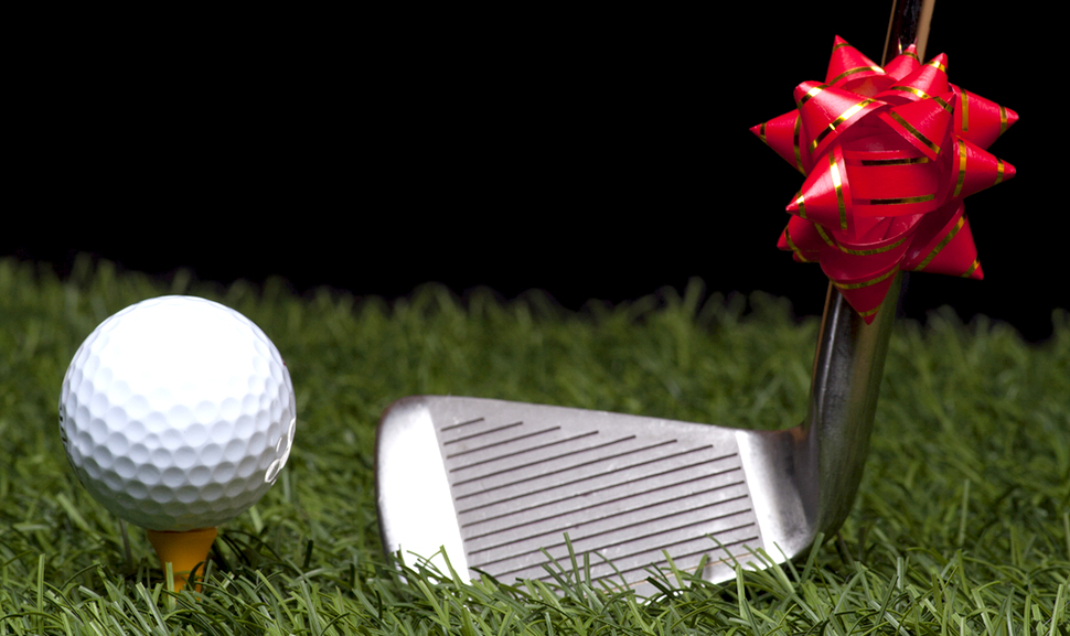 golf-christmas-gift-concept