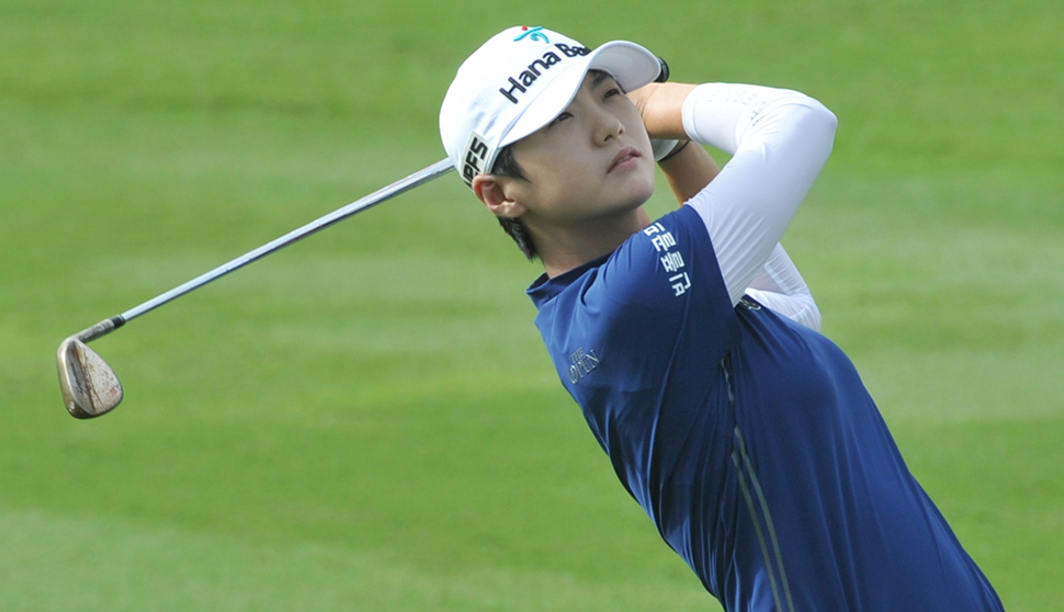 Sung Hyun in action TPC course